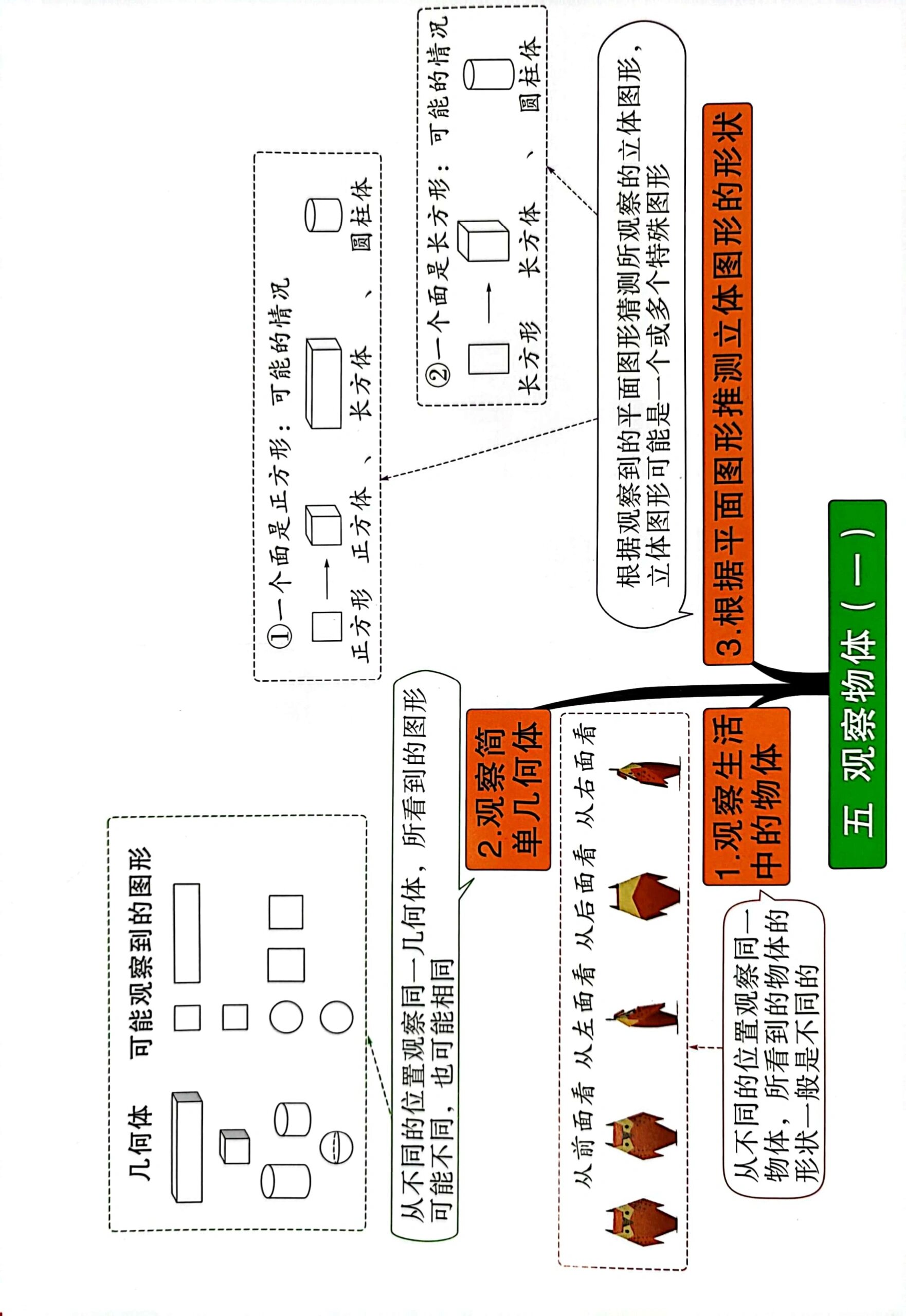 二年级上册数学知识树