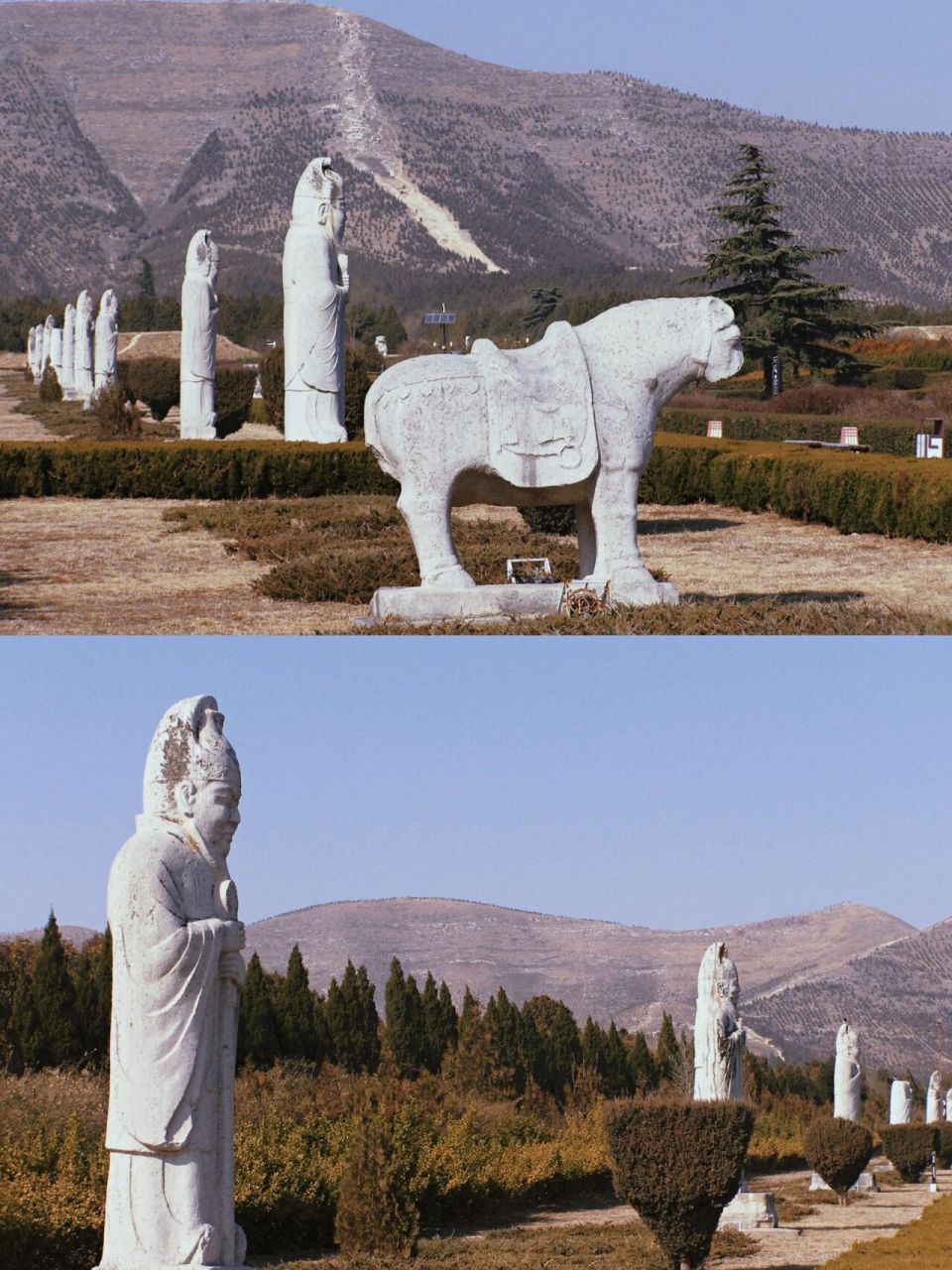 中国遗产唐十八陵之蒲城桥陵 1956年,桥陵被公布为陕西省第一批重点