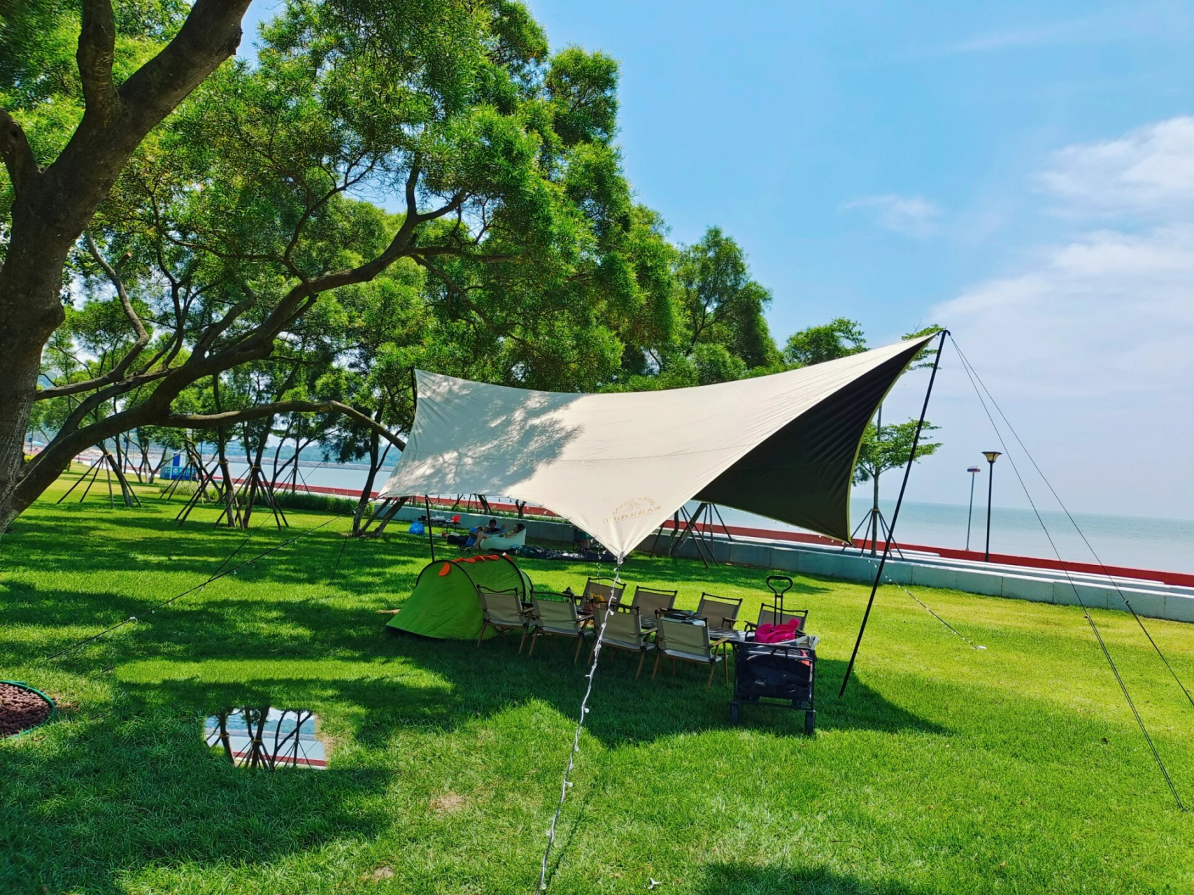 珠海露营租赁|淇澳岛野餐烤肉啦06 今天来淇澳岛露营啦!