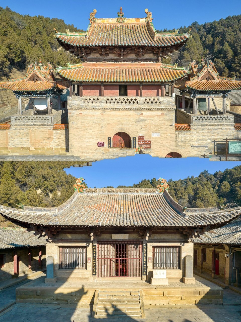 91北宋古建,山西高平开化寺 开化寺位于山西省长治和晋城之间的高平