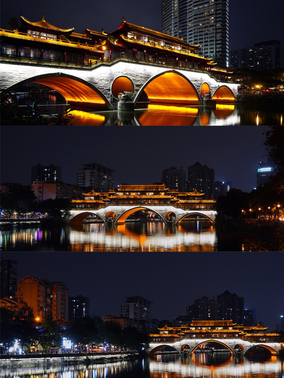 成都夜景爬楼必去打卡地/339电视塔/九眼桥 一个人无聊时拍照确实是一