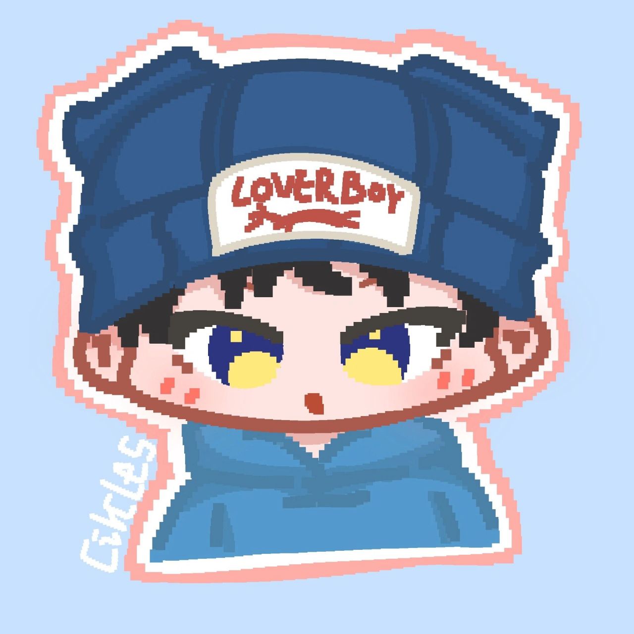 【圆顺】像素风头像 qq版情头哈哈哈哈