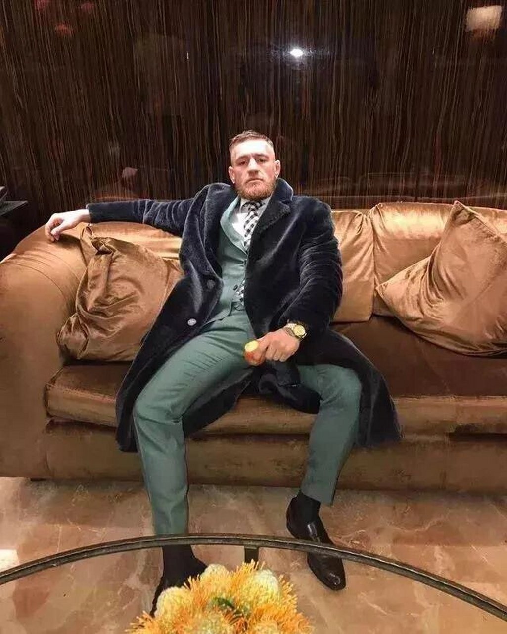 "嘴炮"conor mcgregor康纳·麦格雷戈西装秀 你来定义你的风格