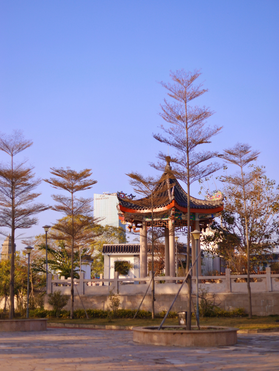 潮州小众滨江公园|摄影机位92|凤凰塔公园95 98杲杲冬日出趁着