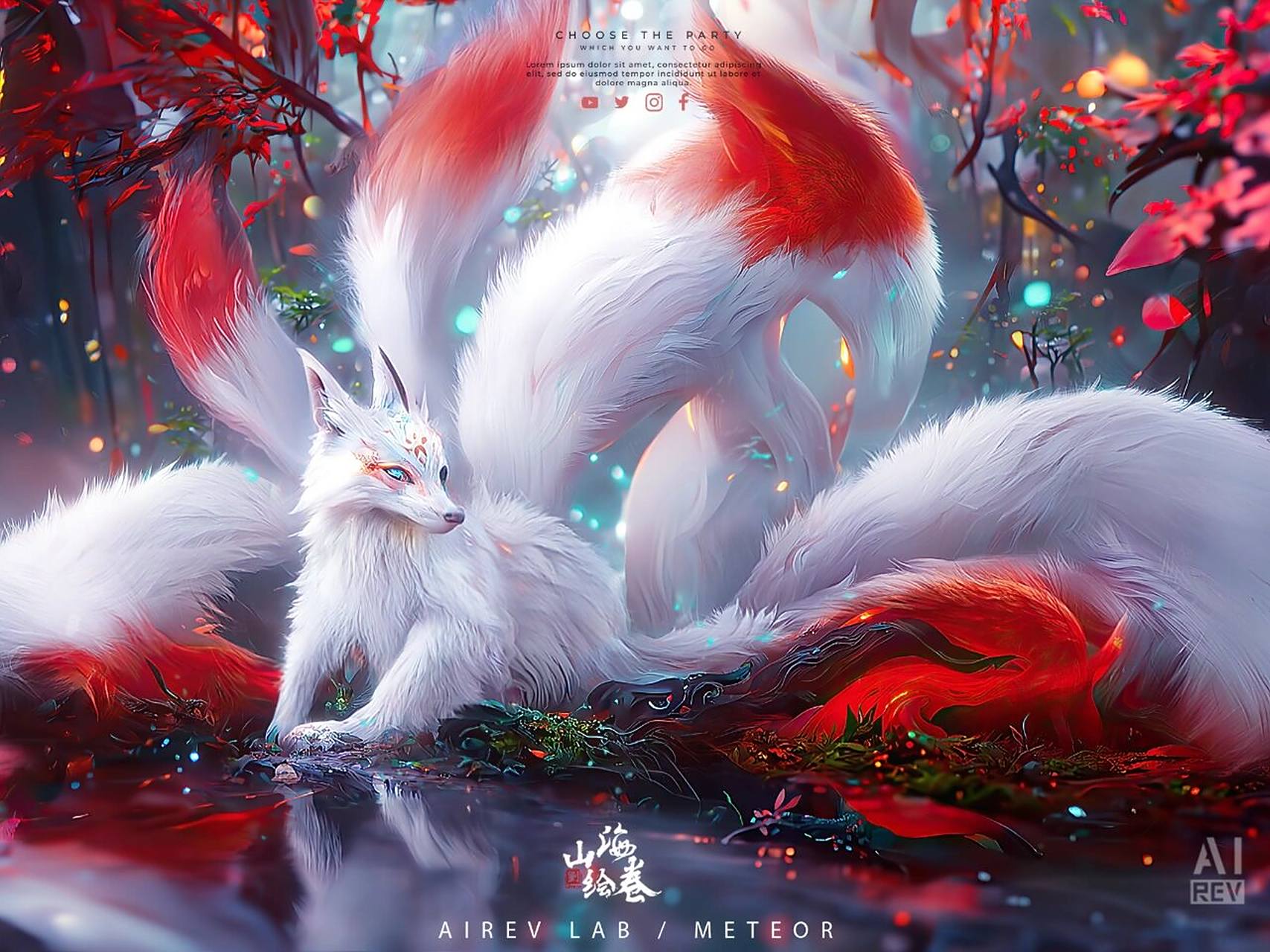 山海经系列|78狐仙九尾78|青丘魅魔 《山海经》记载了青丘与