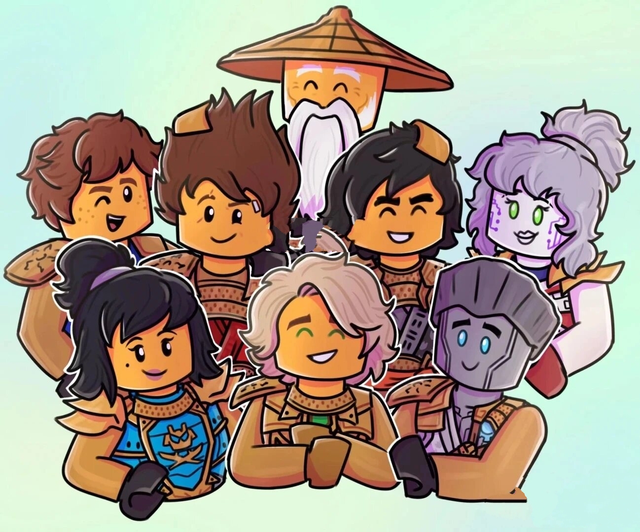 乐高幻影忍者漫画版的图片