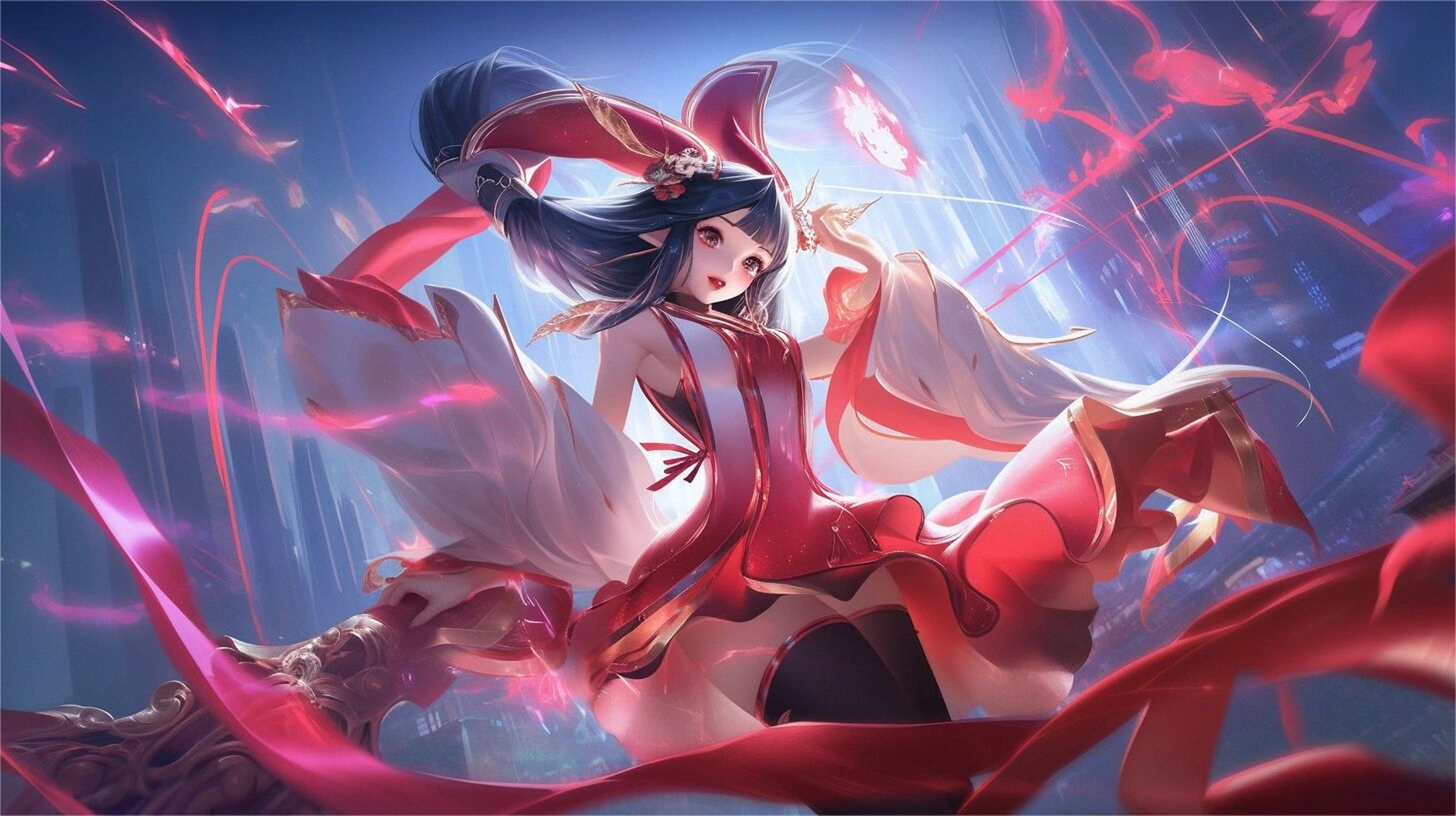 瑶妹的真我赫兹皮肤壁纸 90 律动想象,真我释放!