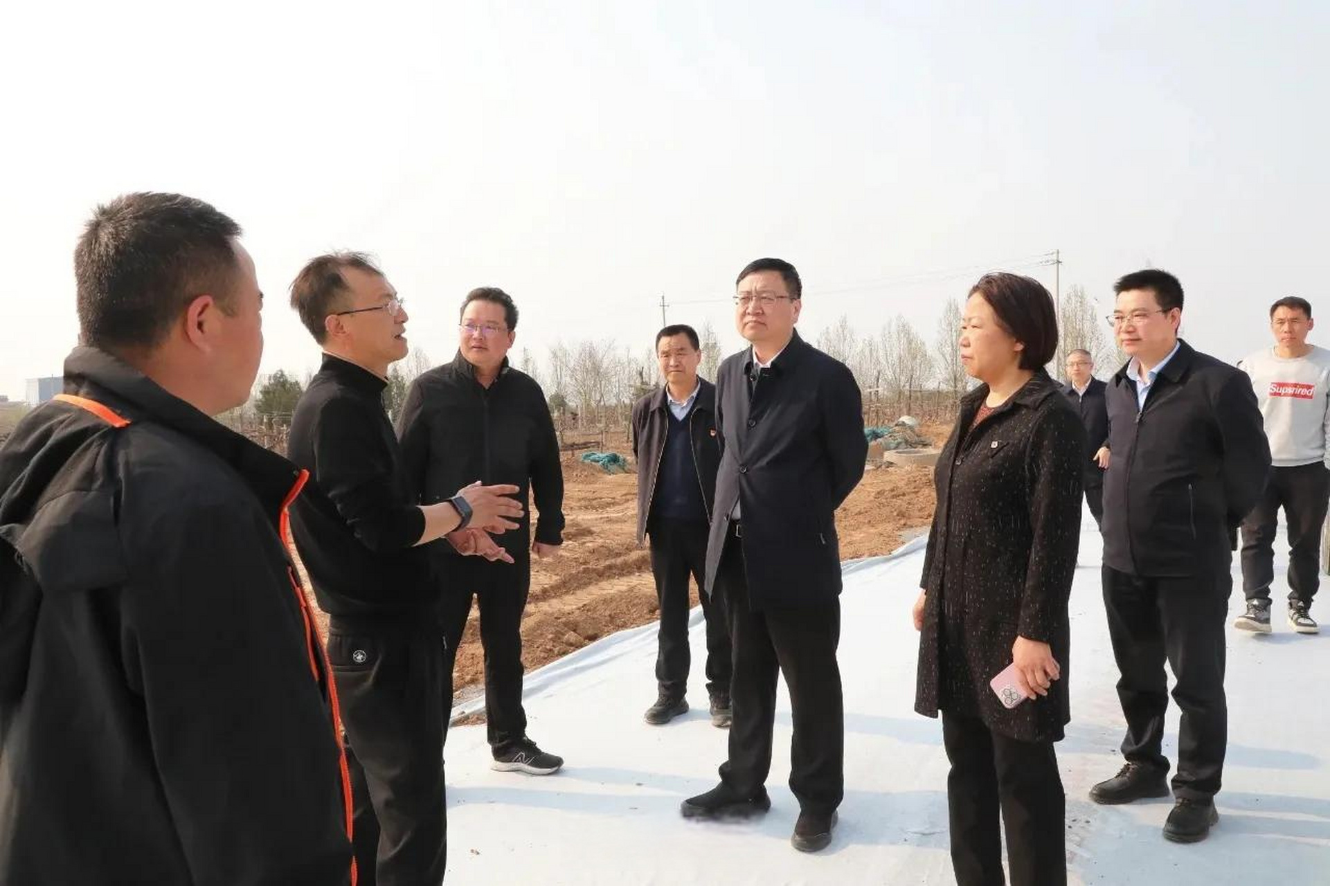 三门峡市副市长秦迎军调研公路重点项目建设  3月31日,三门峡市副市长