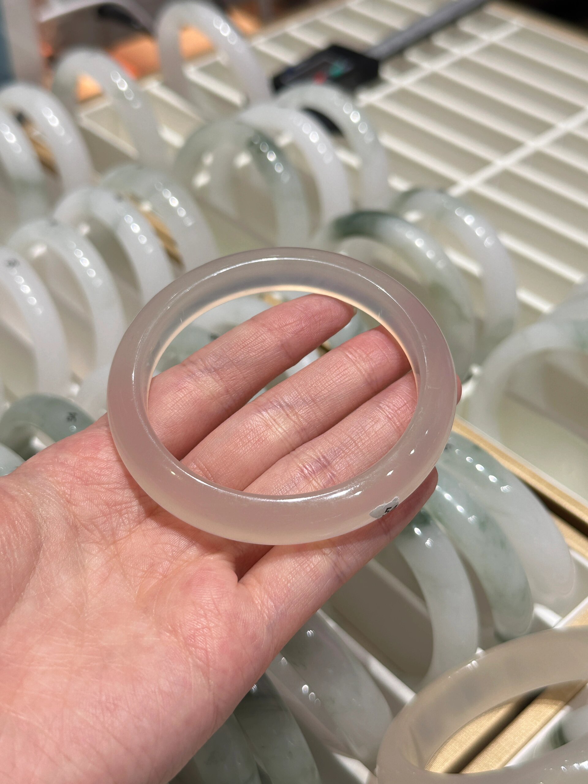 高冰玉髓手镯才500770505