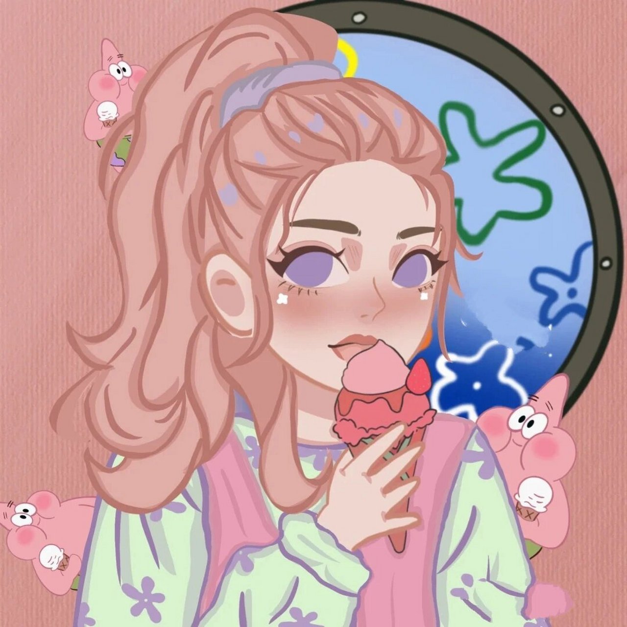 海绵宝宝与派大星真人版头像