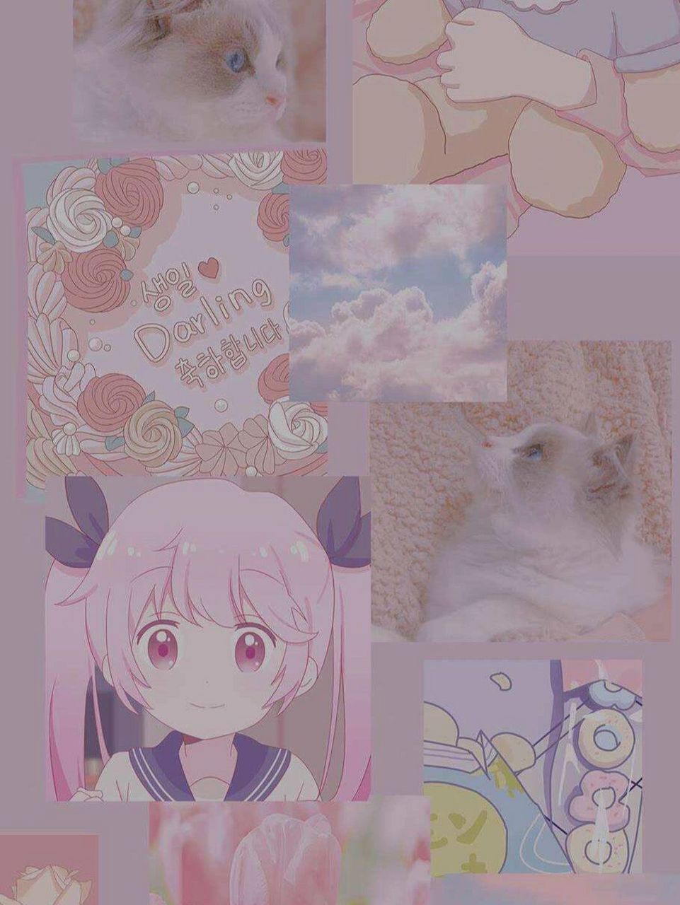 超好看的qq聊天背景图 染柒正在加油中