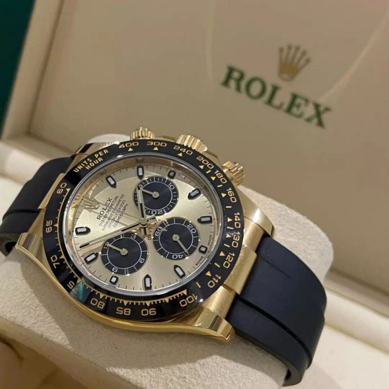 最火余文乐同款rolex116518,2月全新 00劳力士迪通拿116518ln
