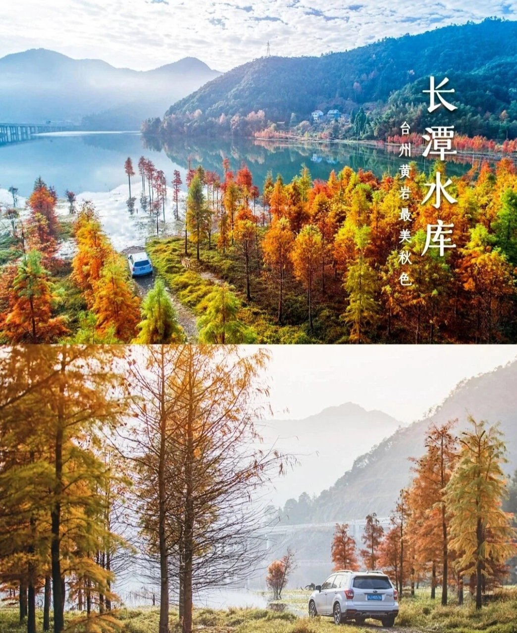 宝,来一场黄岩长潭水库最美好的相遇吧        如同"江南喀纳斯"般的