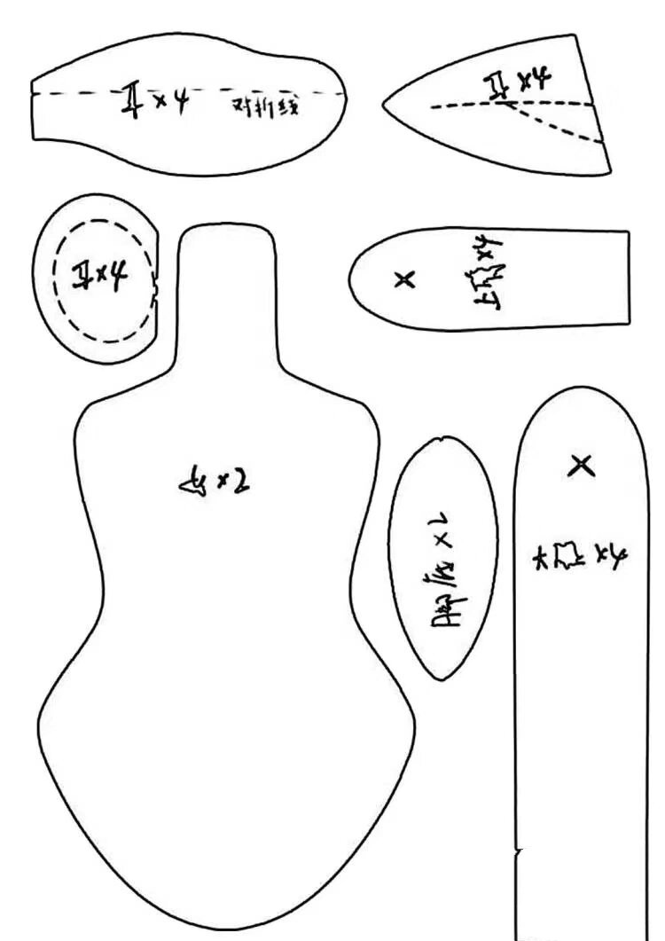 绿谷红娃简笔画图片