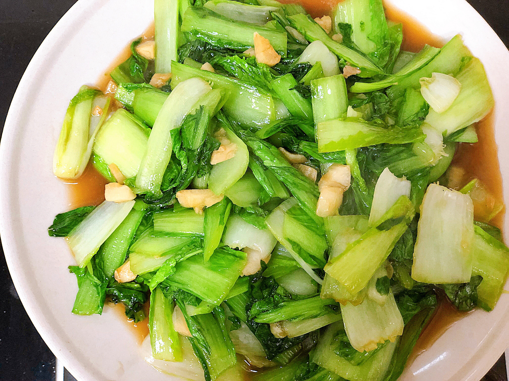 99996993家常快菜 | 炒小白菜02简单绿叶菜 绿叶菜是日常