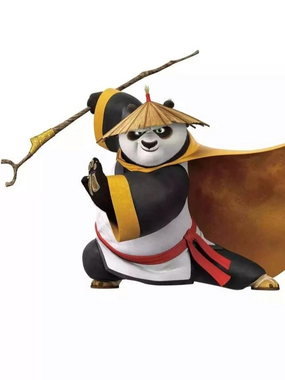 你们要的功夫熊猫素材来啦～ 打印好让孩子们自己选择想画什么样姿势