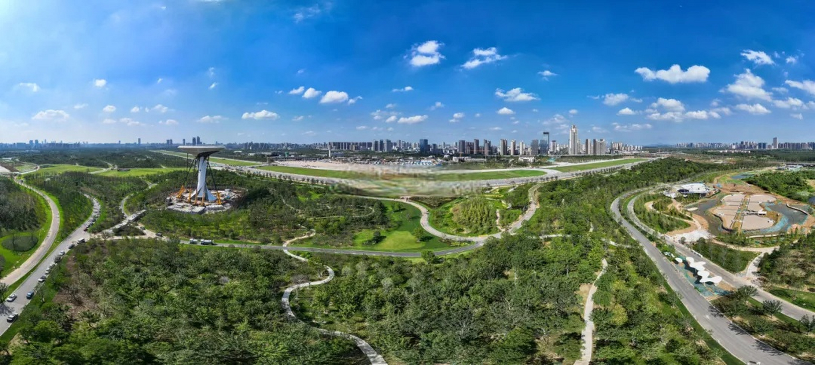 合肥骆岗中央公园越来越漂亮了!