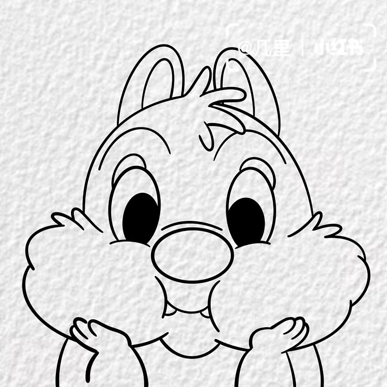 简笔画|【奇奇蒂蒂】(附过程) 96 96 96 【用具】 44pro