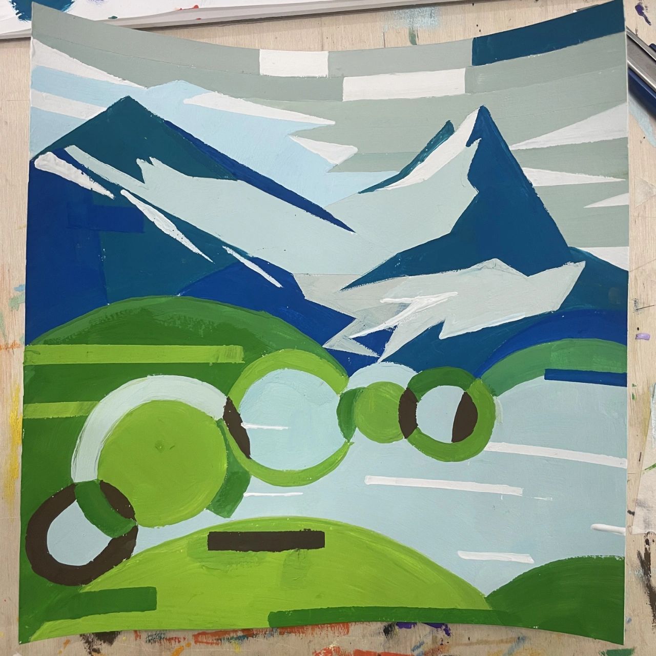 设计色彩采集与重构      第三张使用的图片是一位博主的