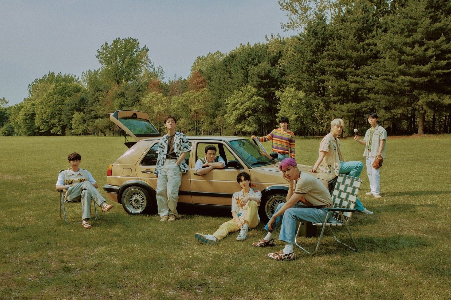 exo团体回归预告照