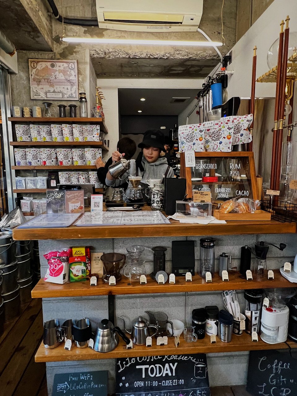 亚洲前50咖啡店7515lilo coffee 位于大阪美国村的精品咖啡专门店