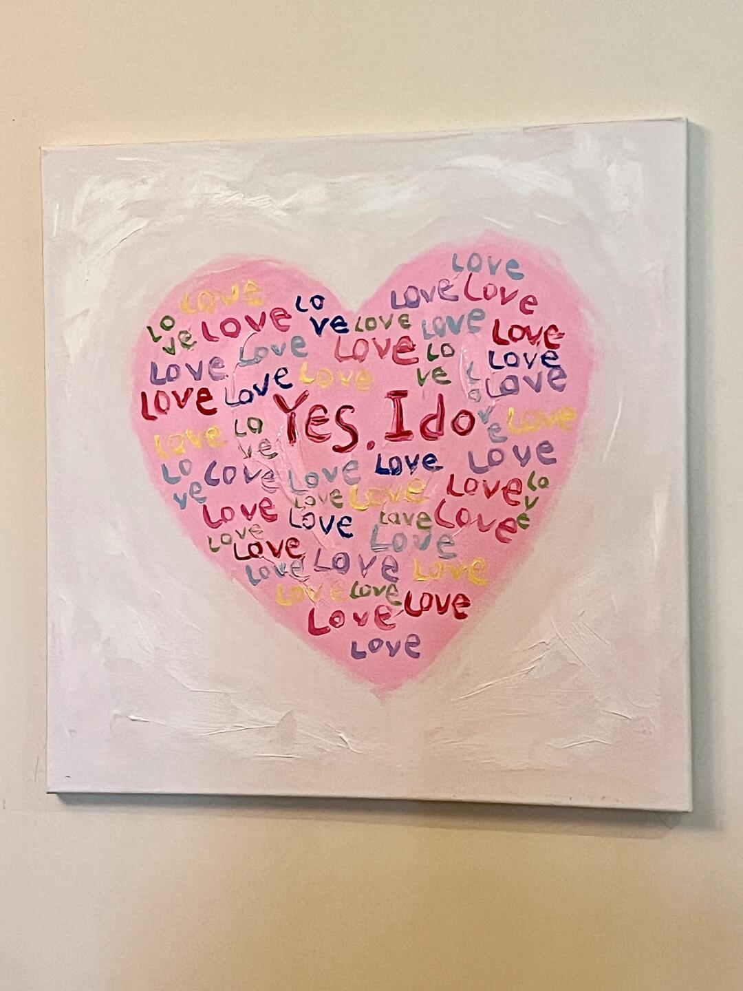 画了一个yes i do!