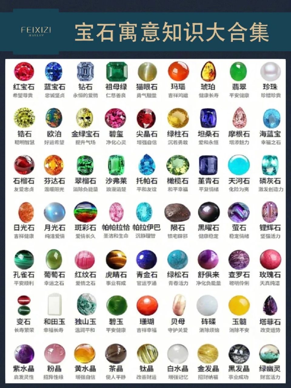 宝石种类和寓意(宝石种类和寓意介绍) 第2张