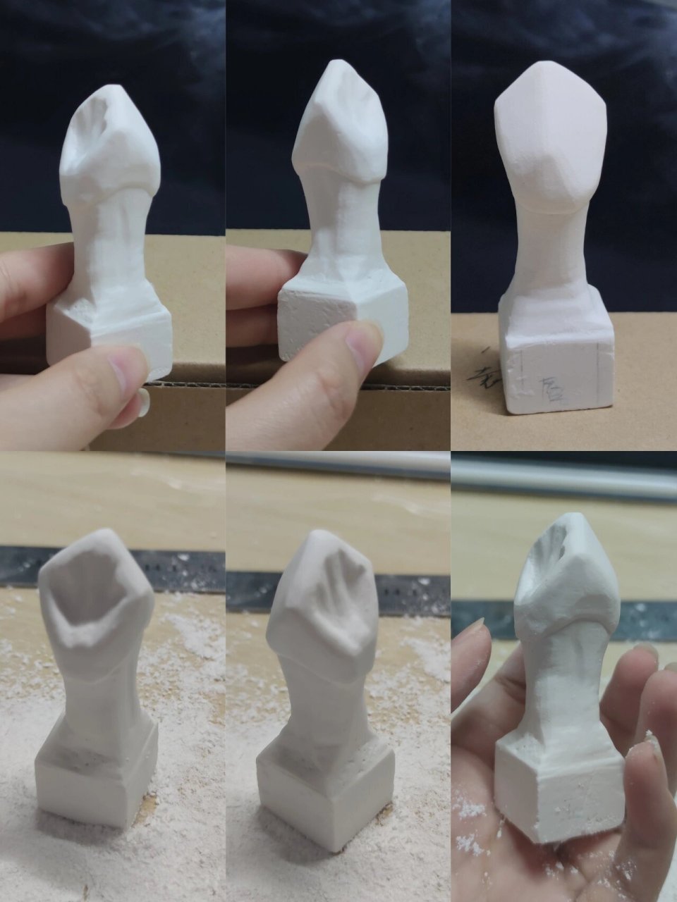 上颌尖牙雕牙 第一次雕,有不当多多指教