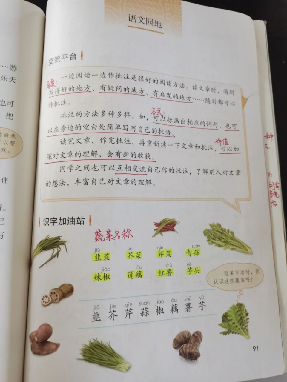 四年级上册语文# #教案# #小学语文# #语文园地六