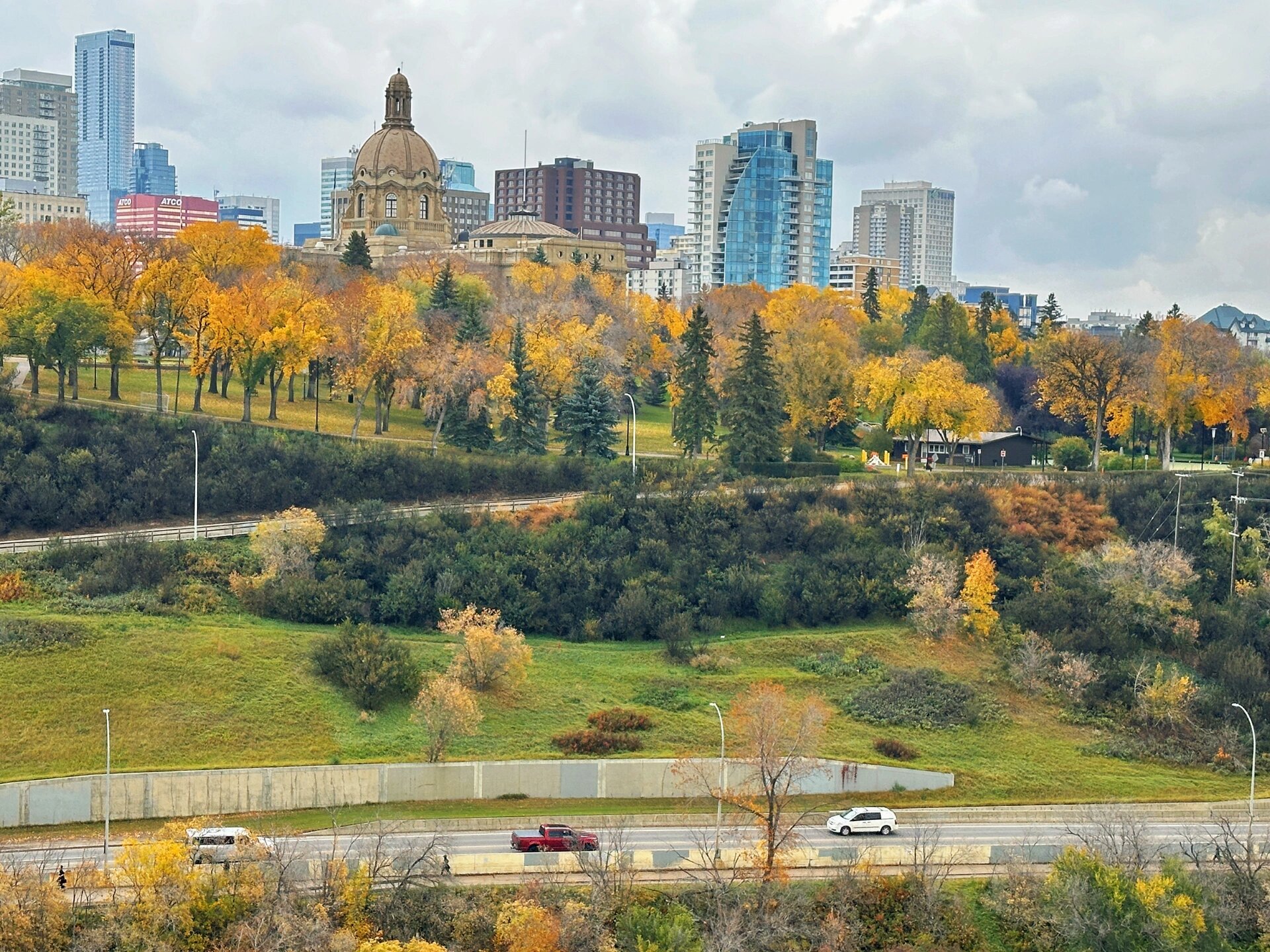 🇨🇦埃德蒙顿秋日city walk