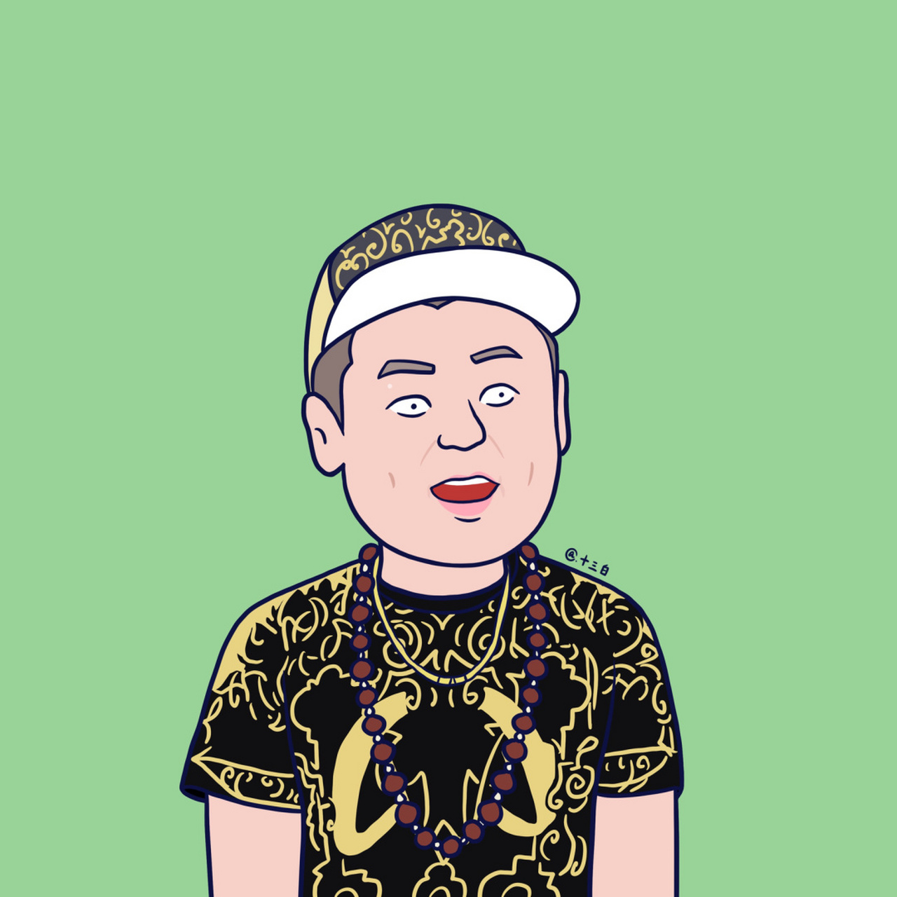 7815《乡村爱情》角色小头像(第一组)7815 手绘头像 搞笑漫画