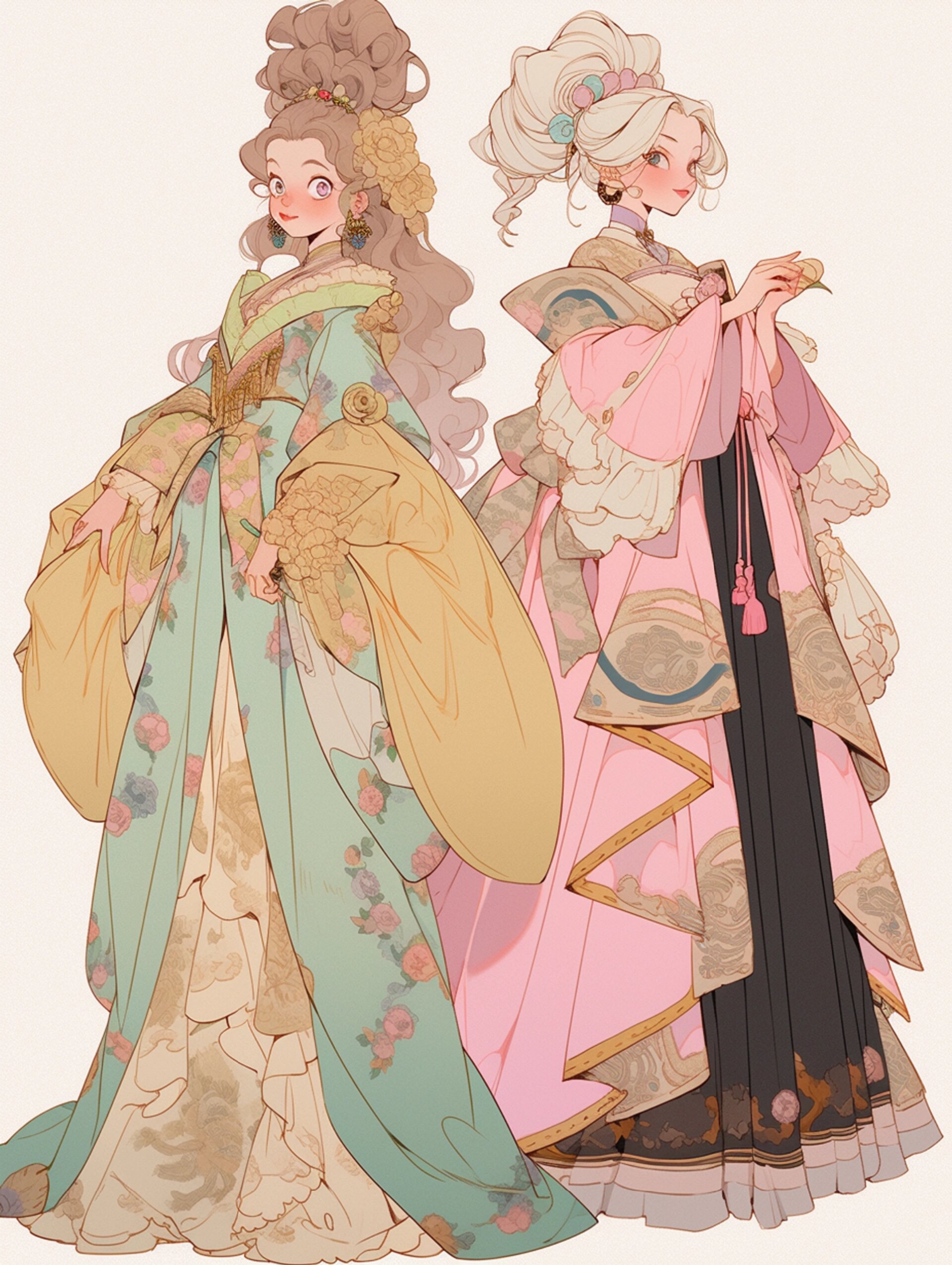 欧洲贵族礼服裙|大版系列