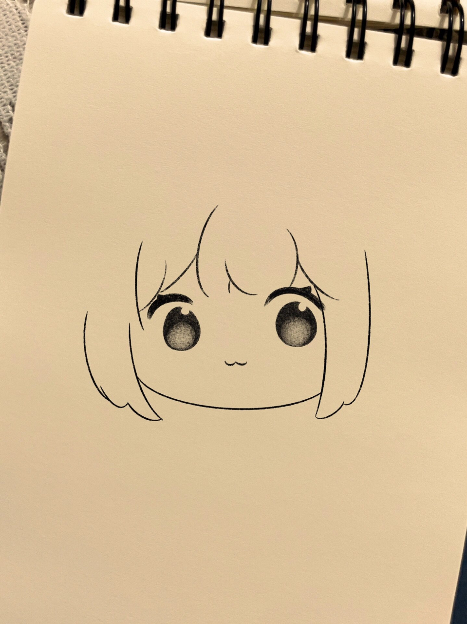 呜呜呜!这个q版简笔画可太可爱了好简单!