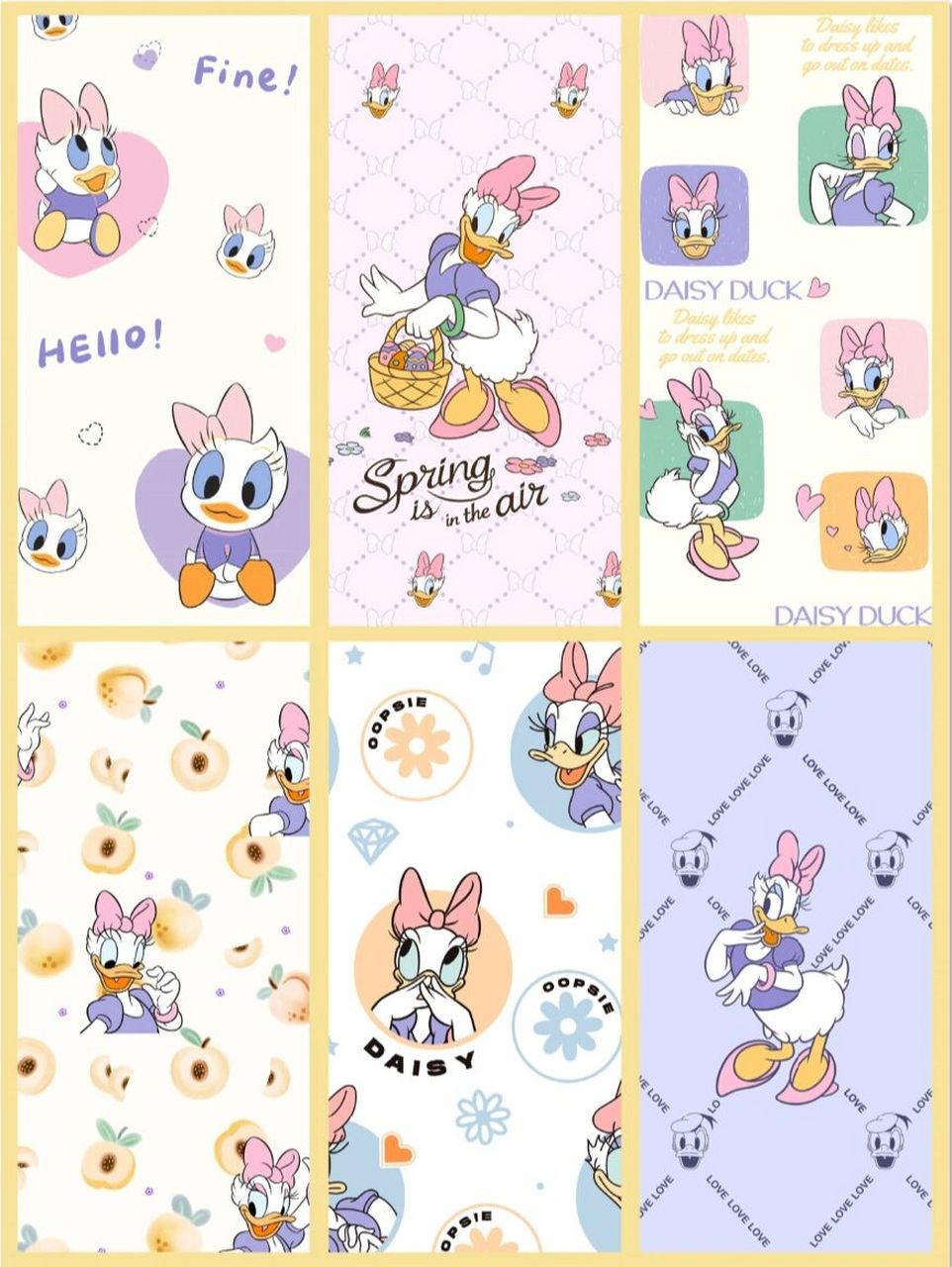 289期 魅力四射的迪士尼黛西来啦 手机壁纸 很多小姐姐都很喜欢黛西