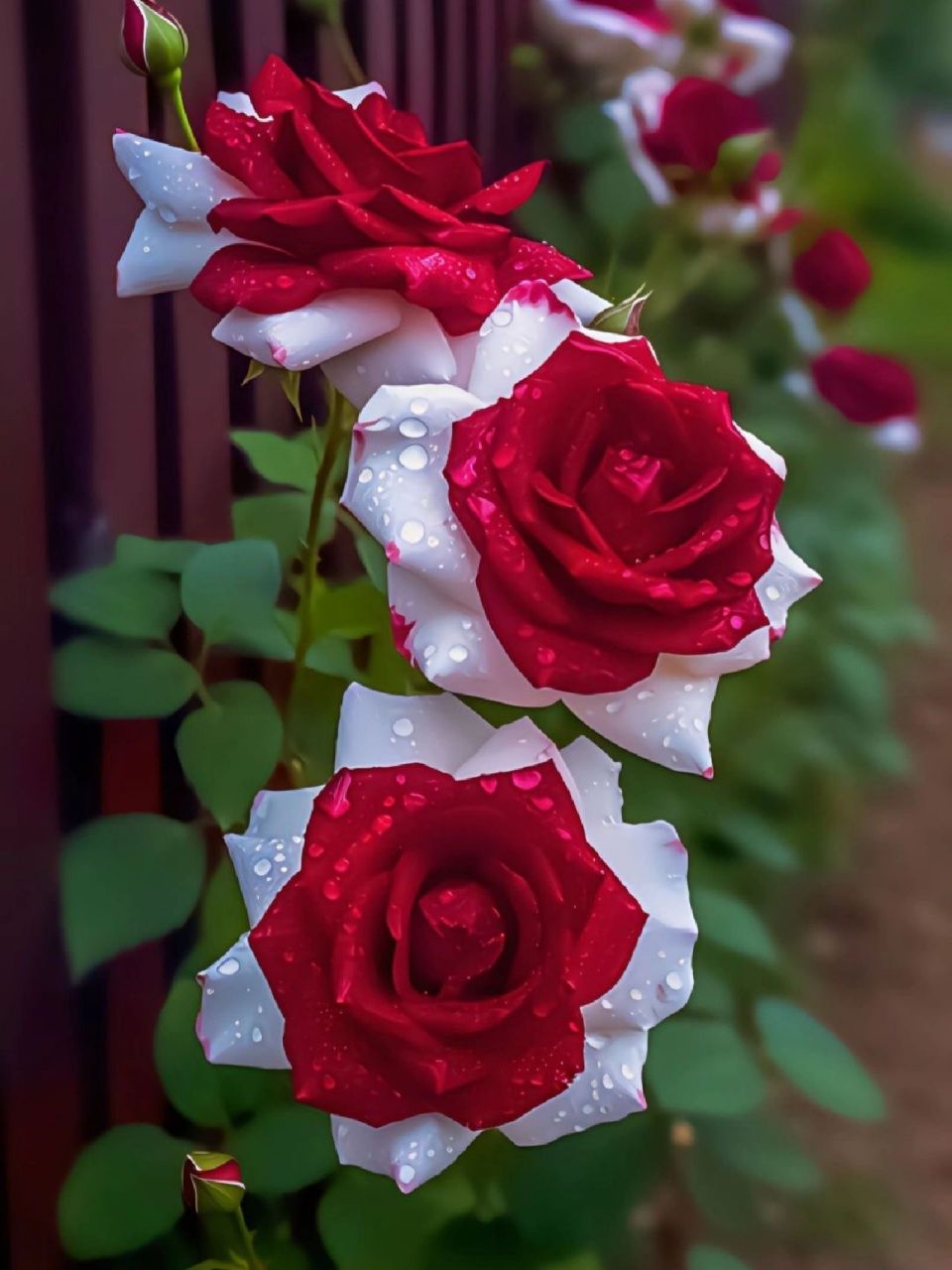 有一种花叫双生花,也叫双生玫瑰 花语:包容和互相理解.