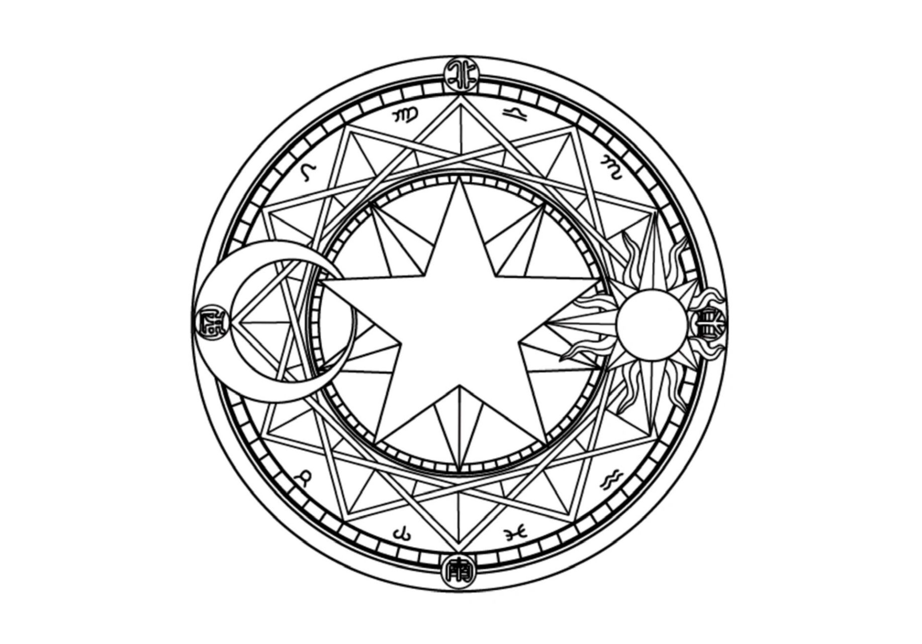 小樱的魔法阵! 百变小樱,初代萌神的星星82魔法阵!