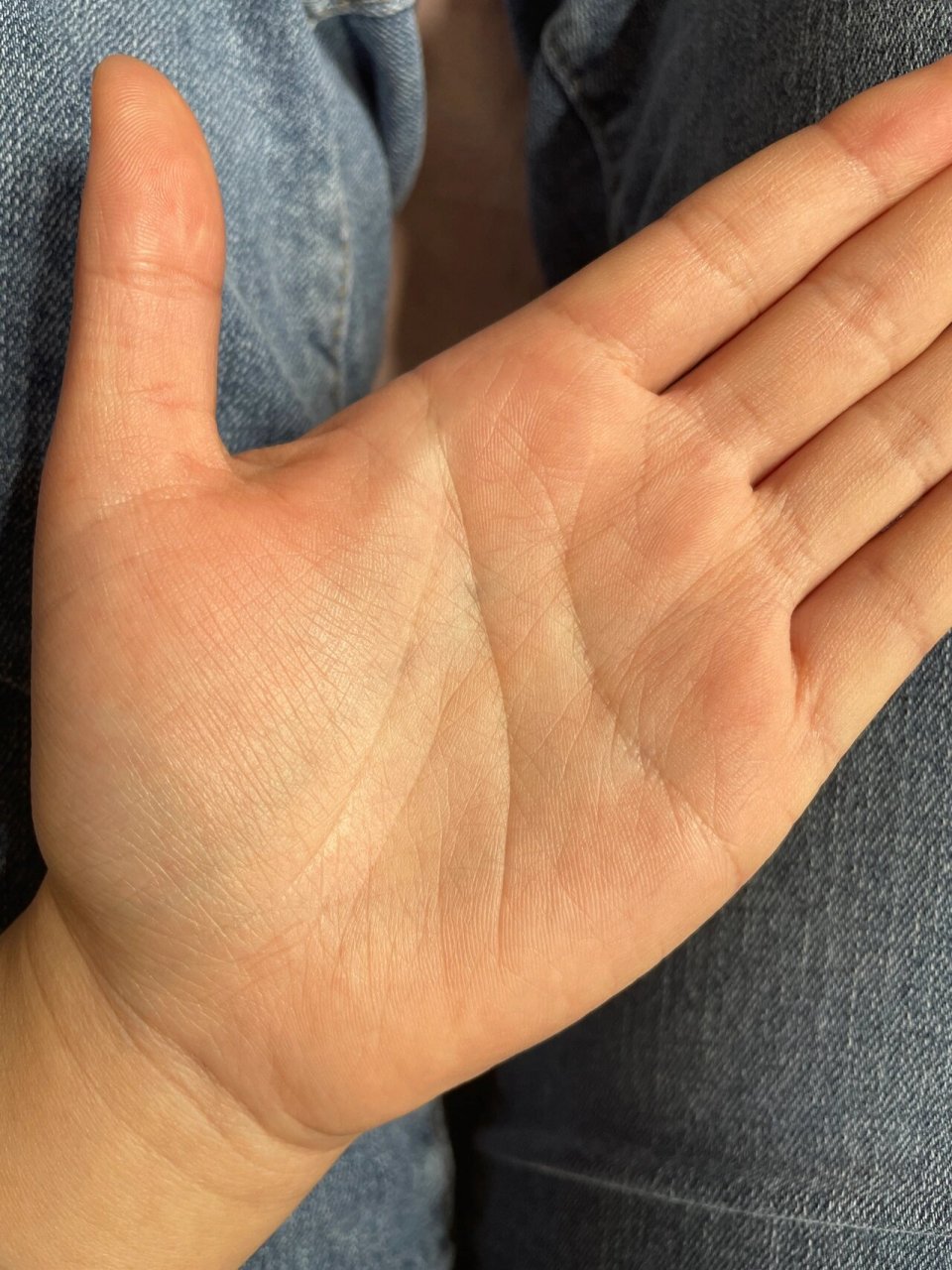 智慧线有两条不知道是什么意思呀是断掌吗?