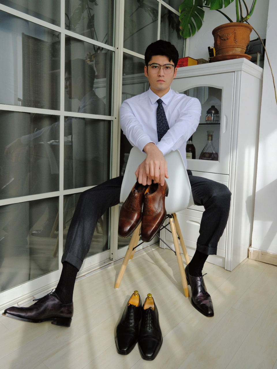 正装控男生|这三款皮鞋98,我应该穿哪一双?