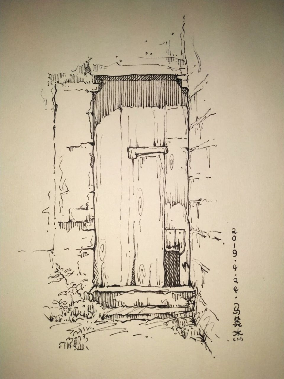 那些年外出写生画过的速写(婺源)97