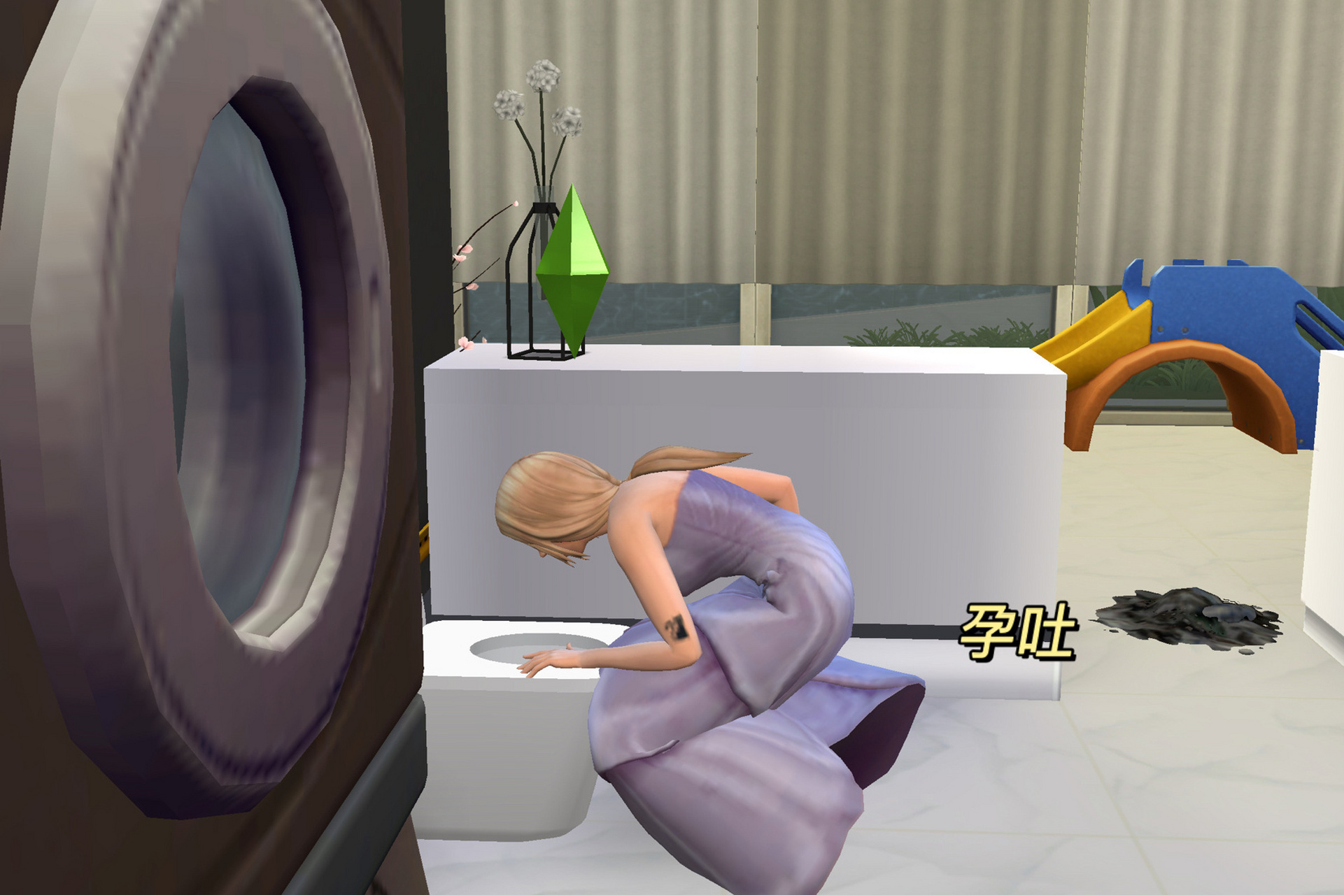 模拟人生4·在医院生孩子 温馨的画面7815生孩子的全过程也出了