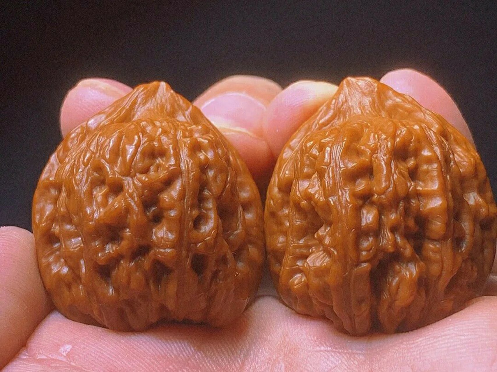 鸡心核桃就是因为长得像是鸡的心脏,所以得名的.