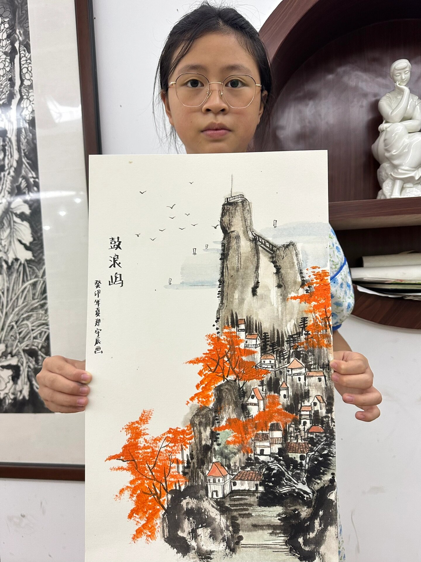 厦门鼓浪屿儿童画图片