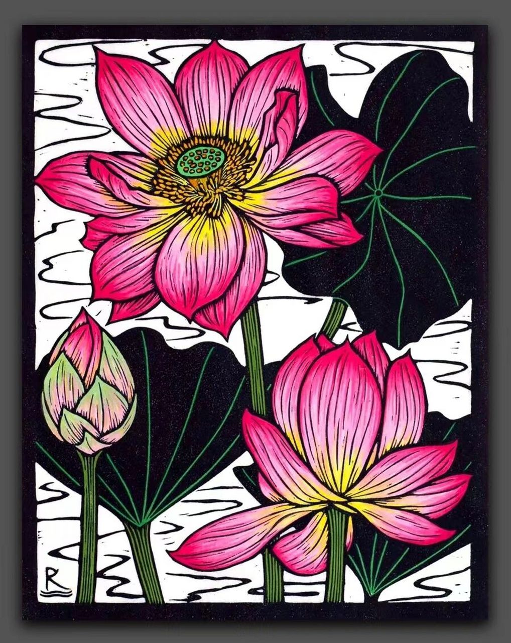 儿童画素材|线条和色彩的魅力 生如夏花之绚烂.