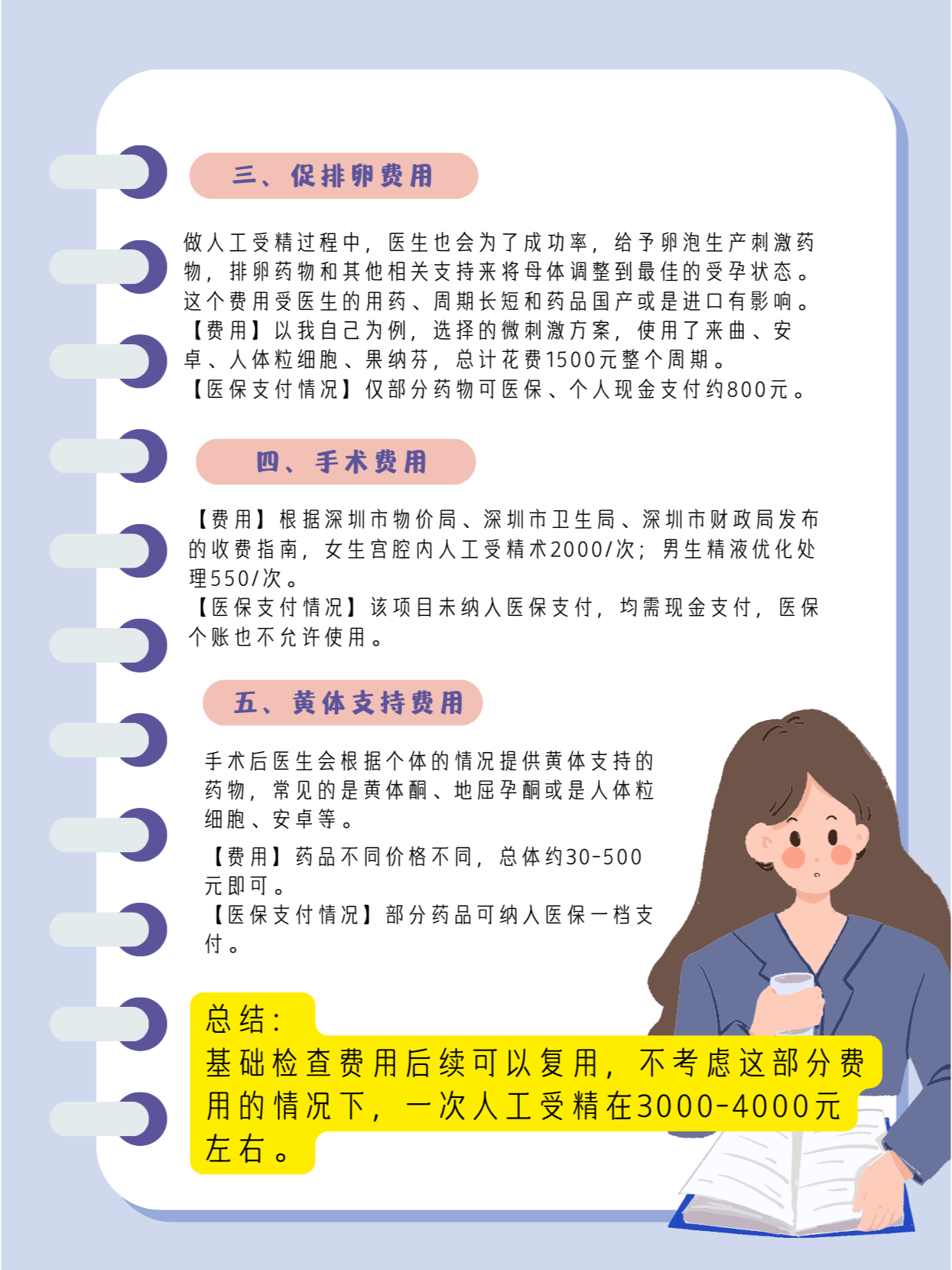 32 备孕|做一次人工受精要花多少钱 人工受精的费用主要由建档检查