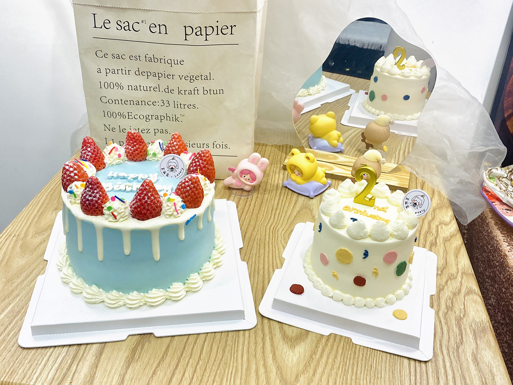 蛋糕|六寸四寸对比图来了 四寸和六寸是体积的改变 不是就多一点点 4