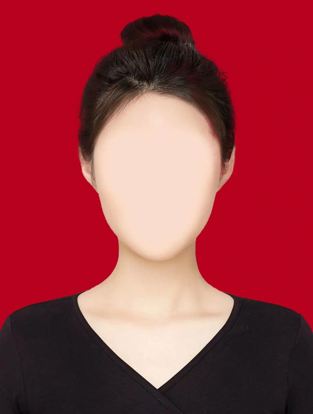 换模板需提供正面无遮挡的照片 最好是证件照底片 如没有证件照底片