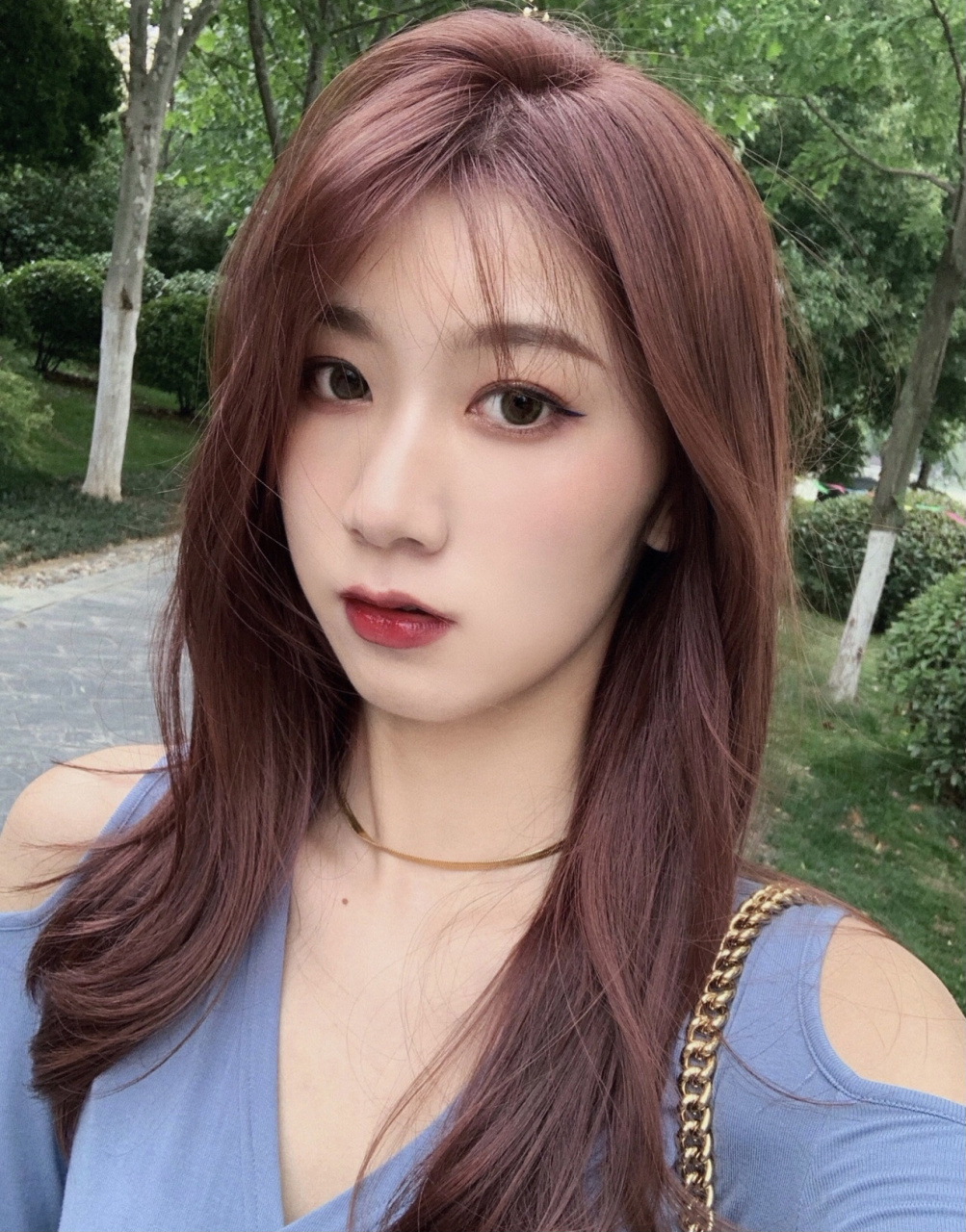 超适合夏天的玫瑰粉棕色|显白洋气温柔发色 夏天到了,一直想换一款