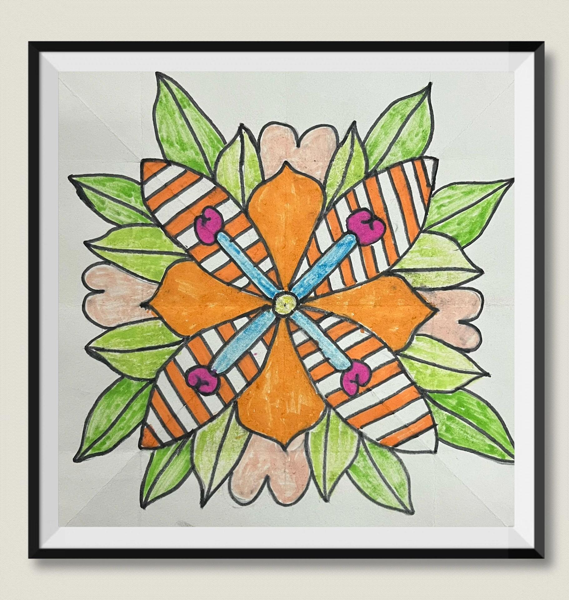 孩子们的画/对称性图案