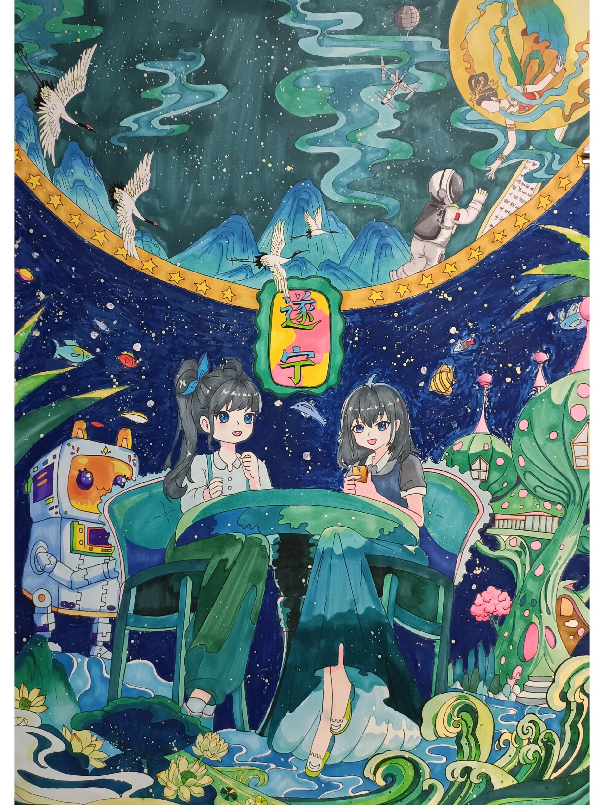 童心童梦,筑梦未来(参赛作品)