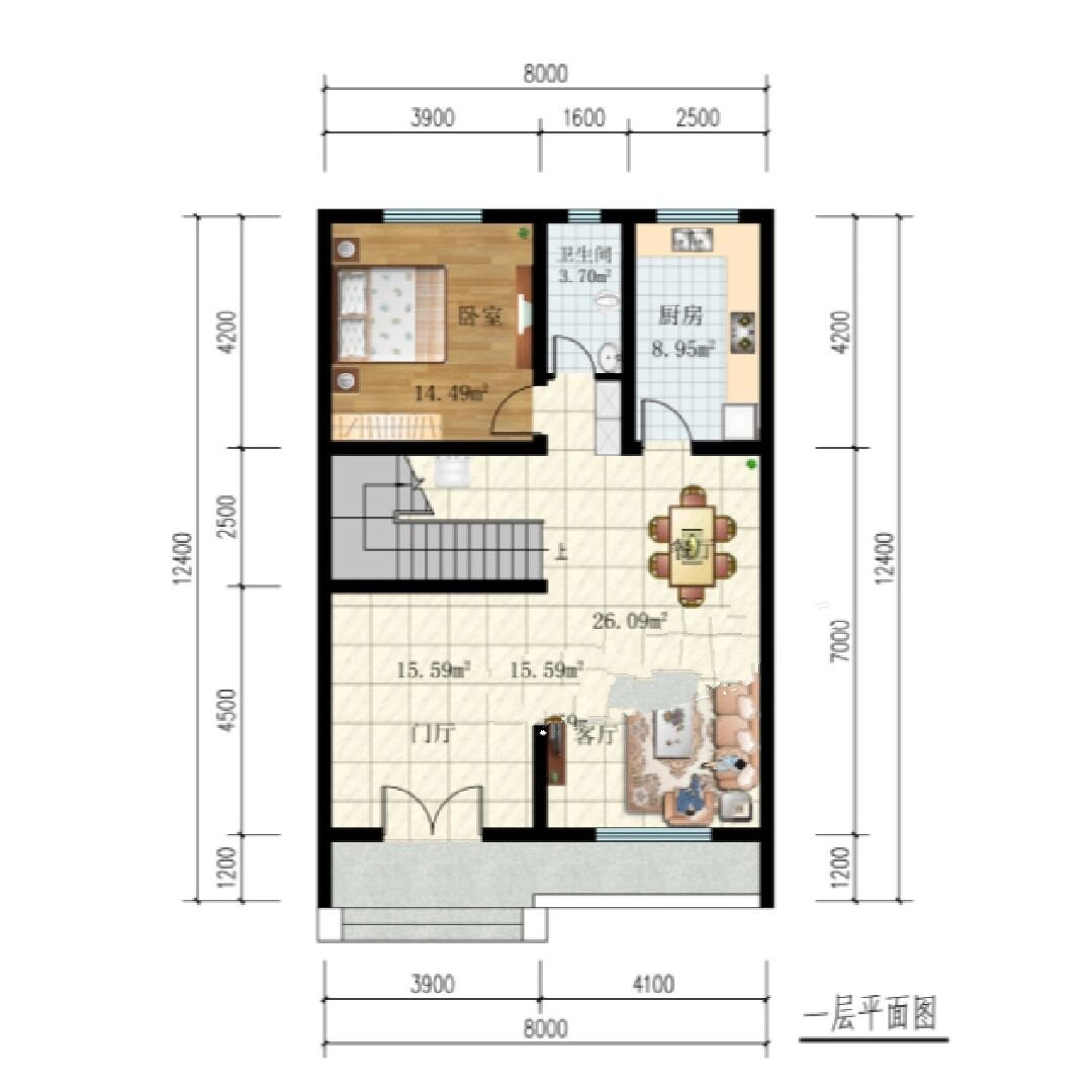 农村自建房|三层现代平屋顶别墅 三层现代平屋顶别墅